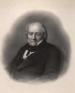 Retrato de Jean-Baptiste Biot. Litografía de Auguste Charles Lemoine, 1822-1869, publicada por Lemercier & Cie., París. Colección Scientific Identity de Smithsonian Libraries.