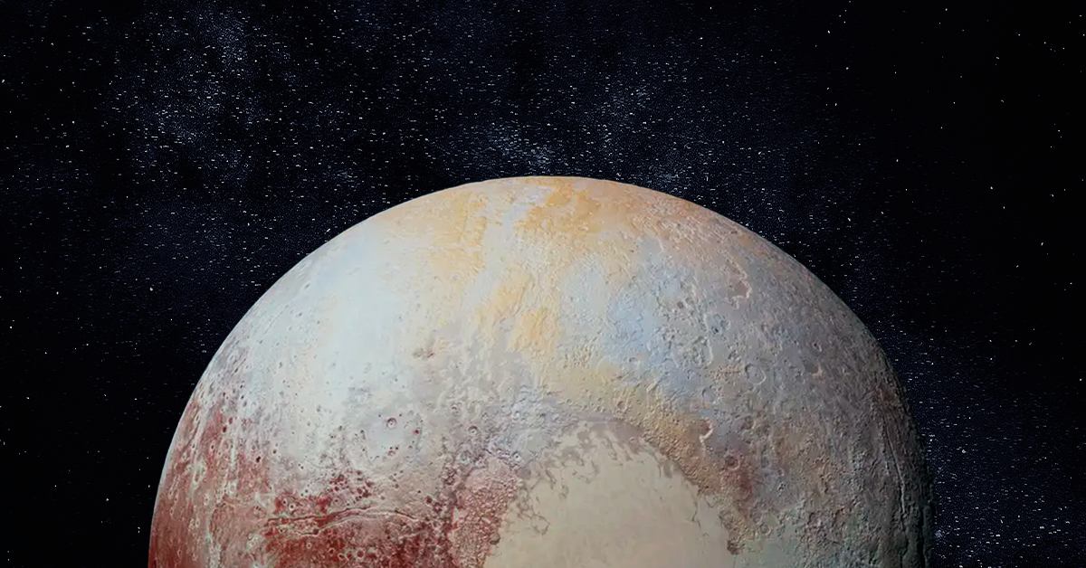 La primera fotografía de Plutón
