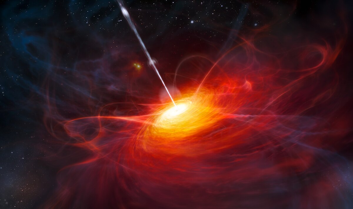Cuásar J0529-4351: el más brillante del universo