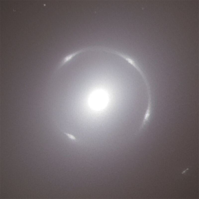 El telescopio Euclid captura un Anillo de Einstein completo