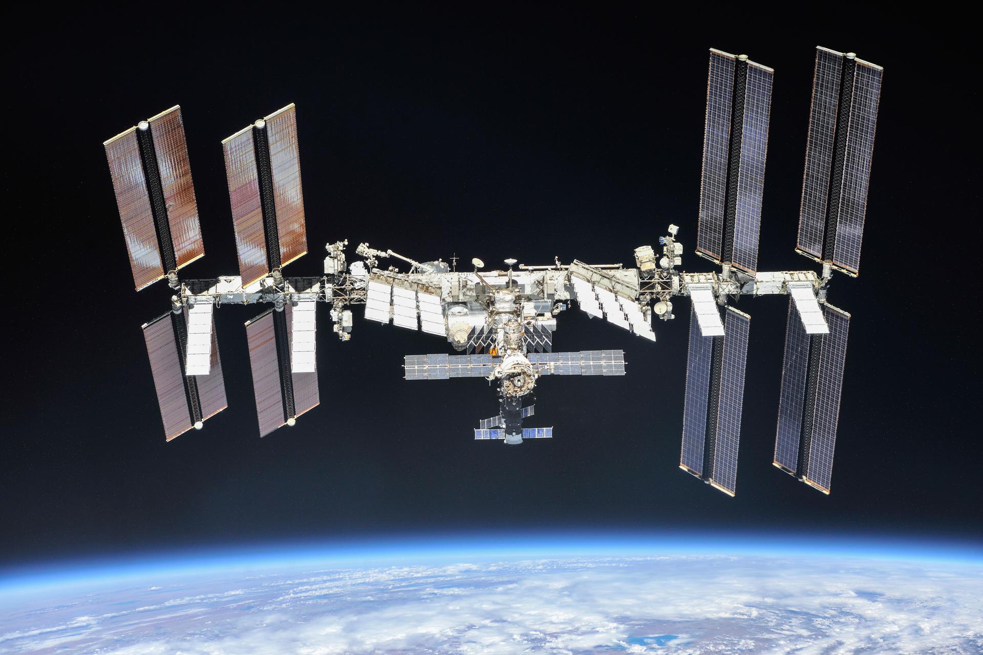 El satélite de la estación espacial por pasar el cielo de Córdoba.